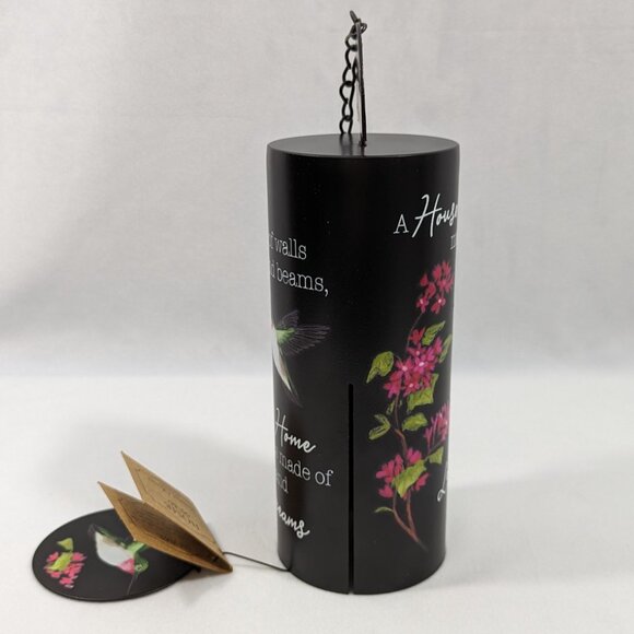 Carson Home Accent Hummingbird Cylinder Chime New without Box - Picture 2 of 9